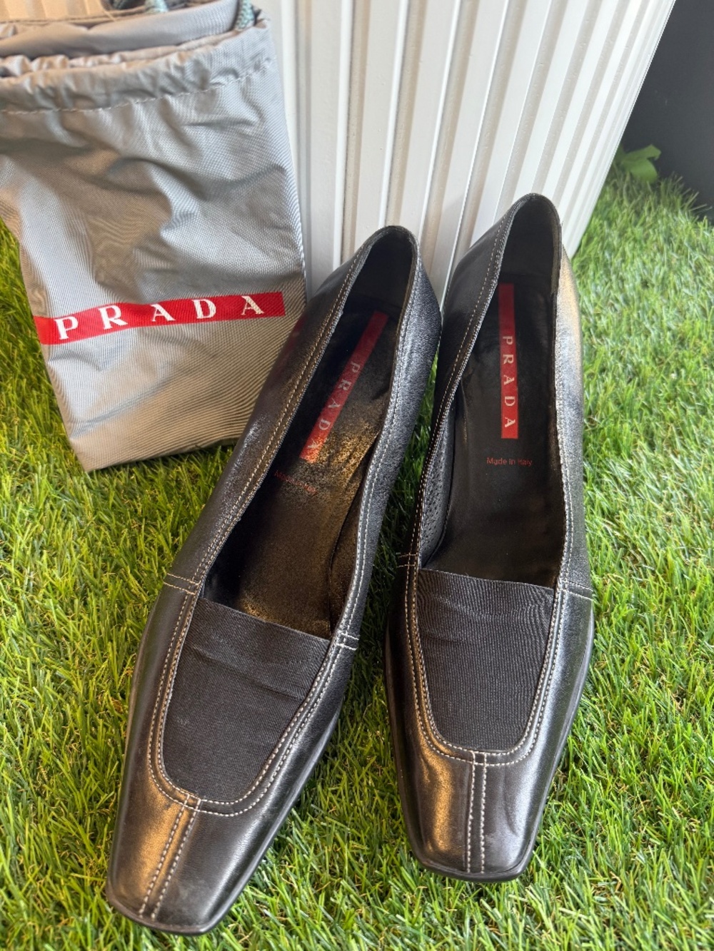90’s Prada Sport Heels - Size 40